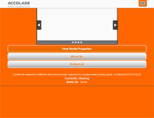 Tablet Screenshot of accolademanagementgroup.com